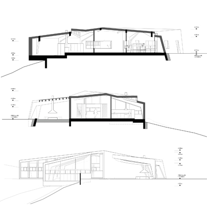 sections and elevation