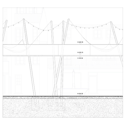 Ansicht Passerelle